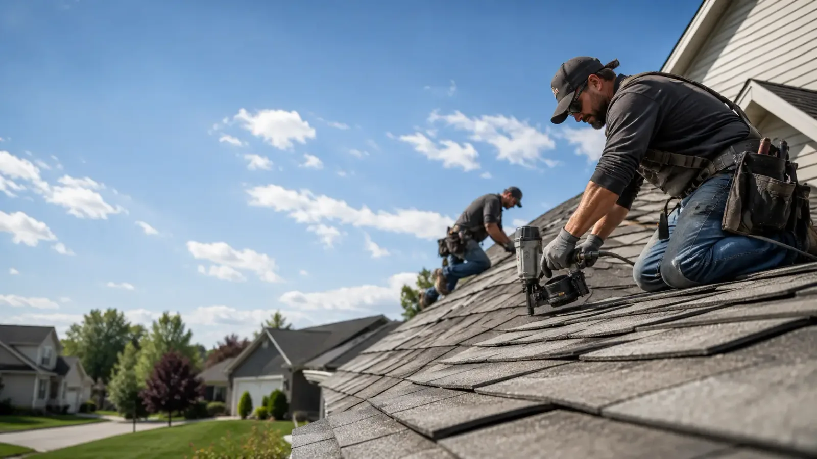 Storm Damage Roof Repair in Lucas, KY near me